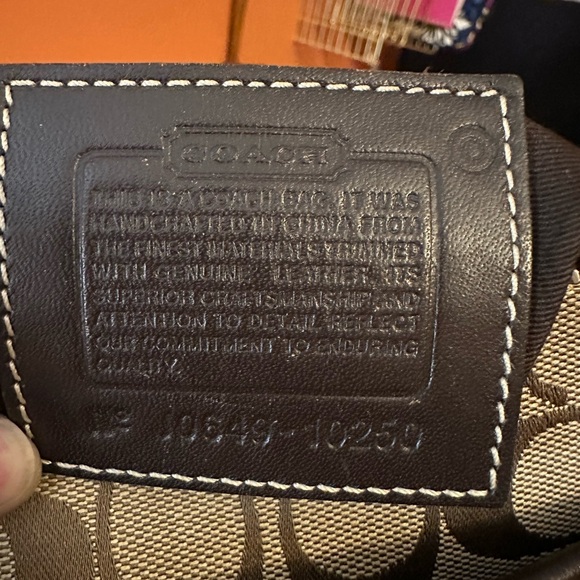 COACH Monogram Canvas Crossbody Bag - Picture 9 of 13